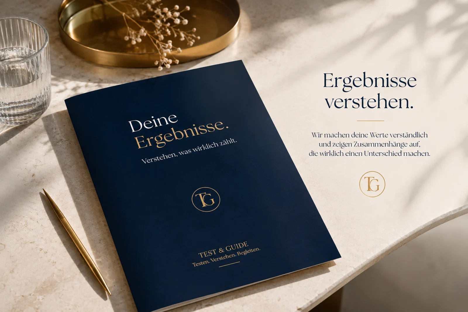 Ergebnisse verstehen — wir machen deine Werte verständlich und zeigen Zusammenhänge auf.